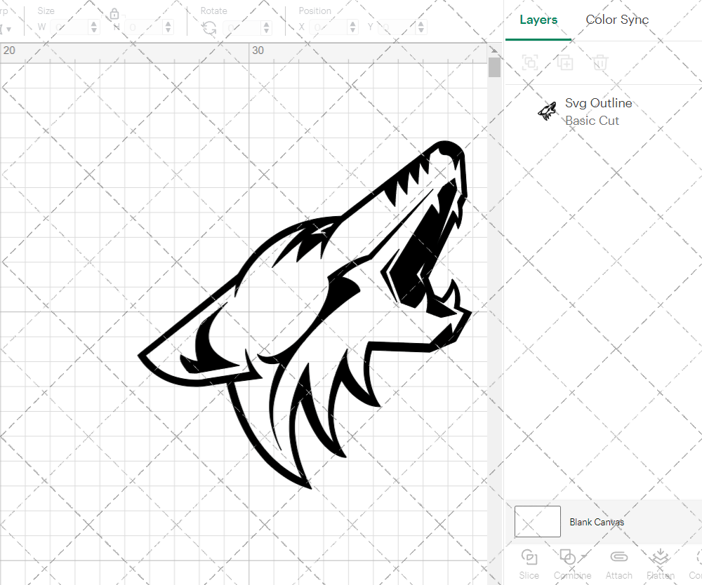 Arizona Coyotes Concept 2014 006, Svg, Dxf, Eps, Png - SvgShopArt
