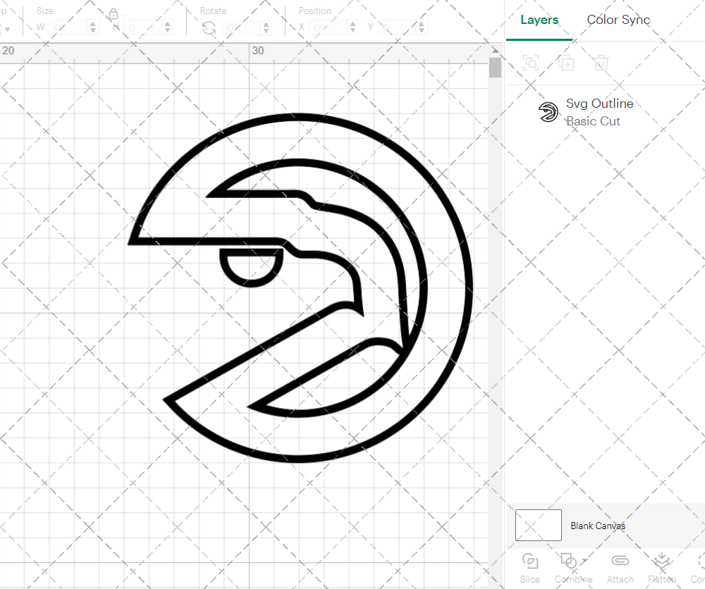 Atlanta Hawks Alternate 1975, Svg, Dxf, Eps, Png - SvgShopArt