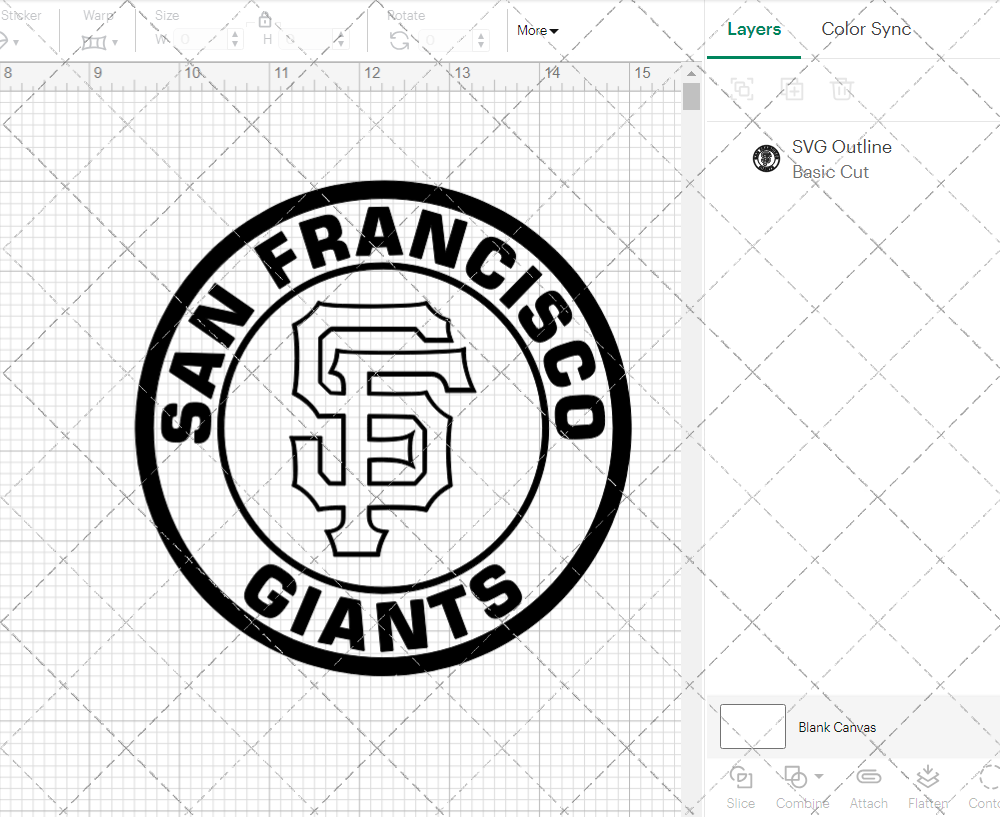 San Francisco Giants Circle 2000, Svg, Dxf, Eps, Png - SvgShopArt