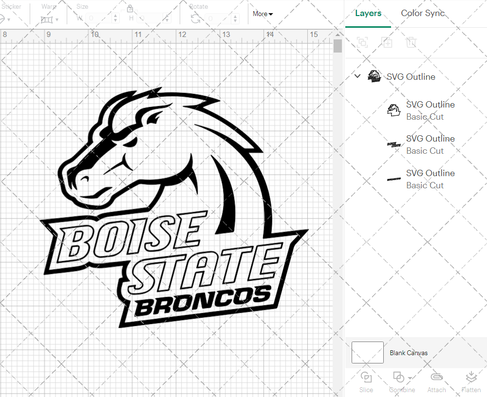 Boise State Broncos Secondary 2002 013, Svg, Dxf, Eps, Png