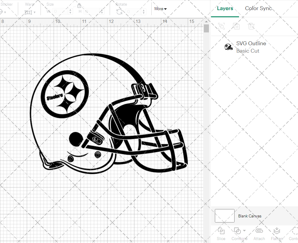 Pittsburgh Steelers Helmet 1988 002, Svg, Dxf, Eps, Png - SvgShopArt