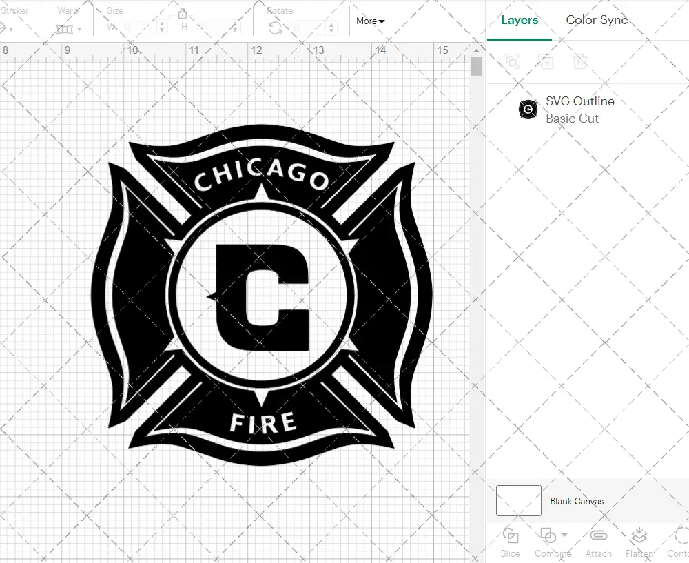 Chicago Fire 2015, Svg, Dxf, Eps, Png - SvgShopArt