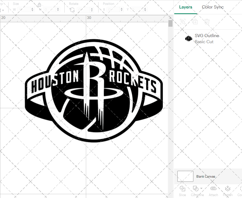 Houston Rockets 2019, Svg, Dxf, Eps, Png - SvgShopArt