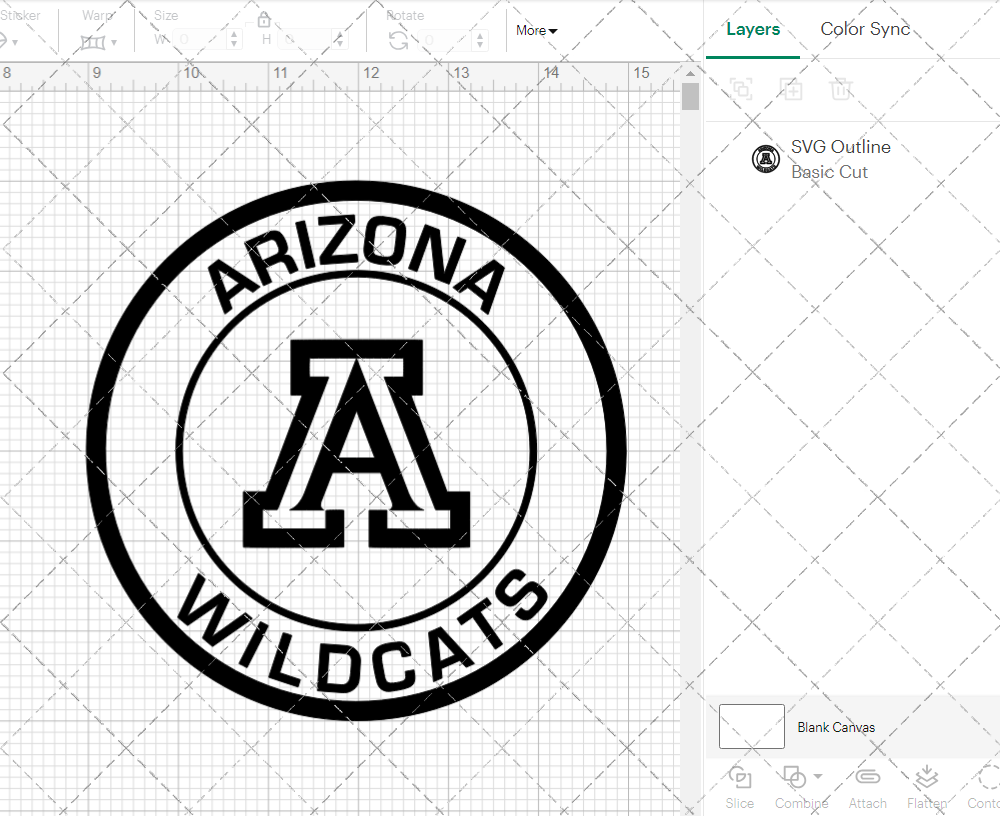 Arizona Wildcats Circle 2013, Svg, Dxf, Eps, Png - SvgShopArt