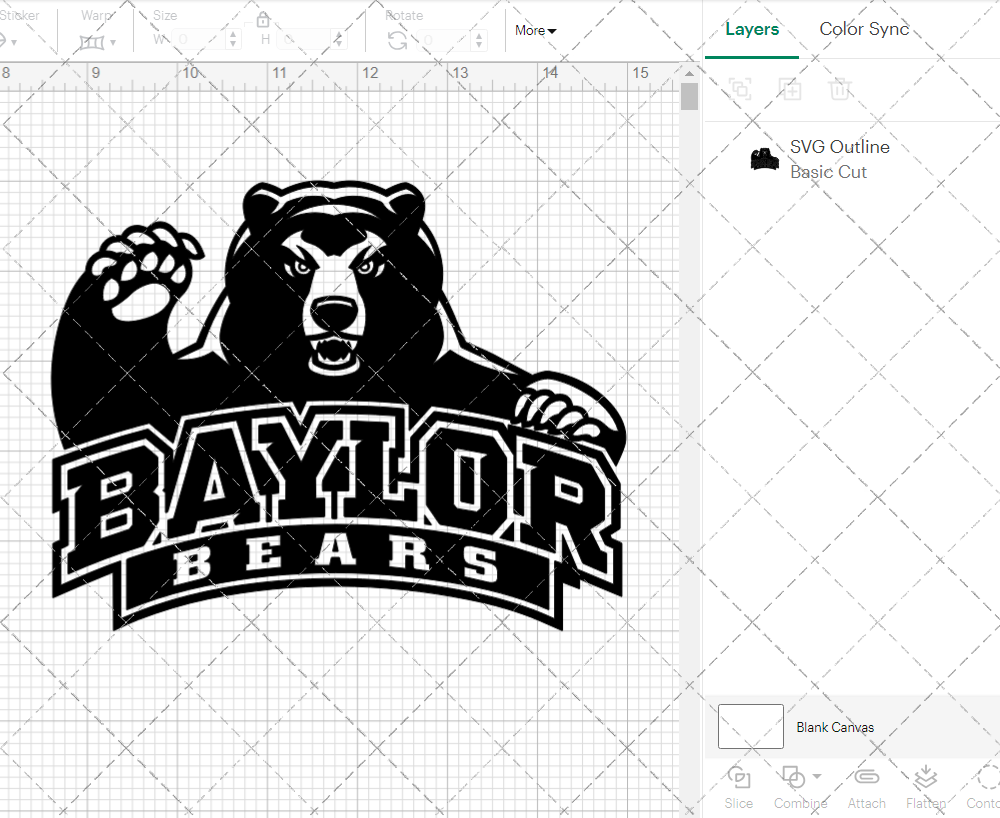 Baylor Bears Alternate 2005 003, Svg, Dxf, Eps, Png - SvgShopArt