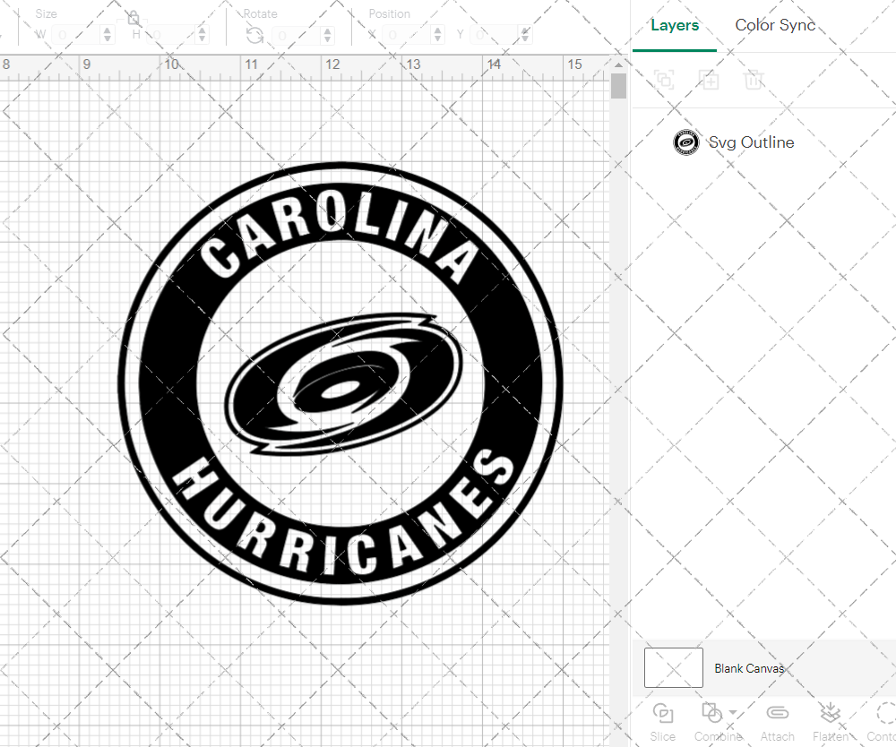 Carolina Hurricanes Circle 1997 002, Svg, Dxf, Eps, Png - SvgShopArt