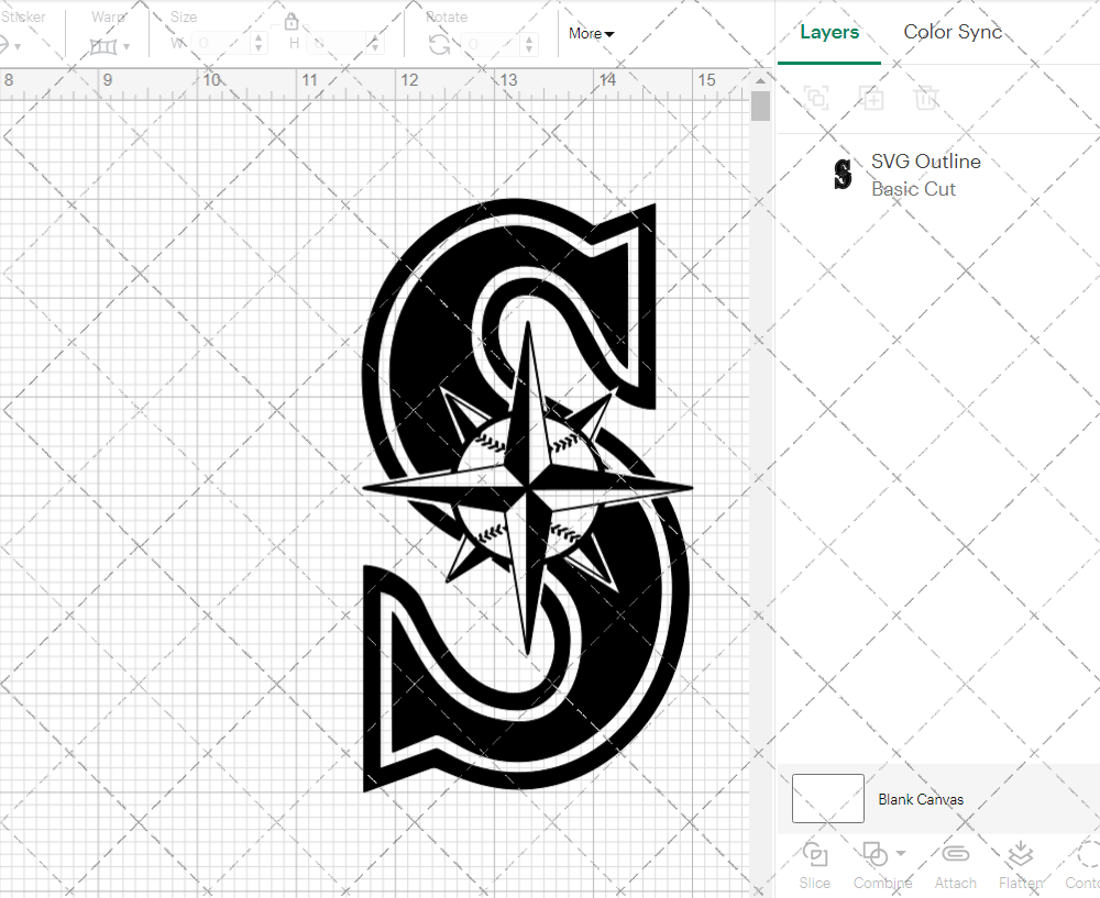 Seattle Mariners Alternate 2015 002, Svg, Dxf, Eps, Png - SvgShopArt