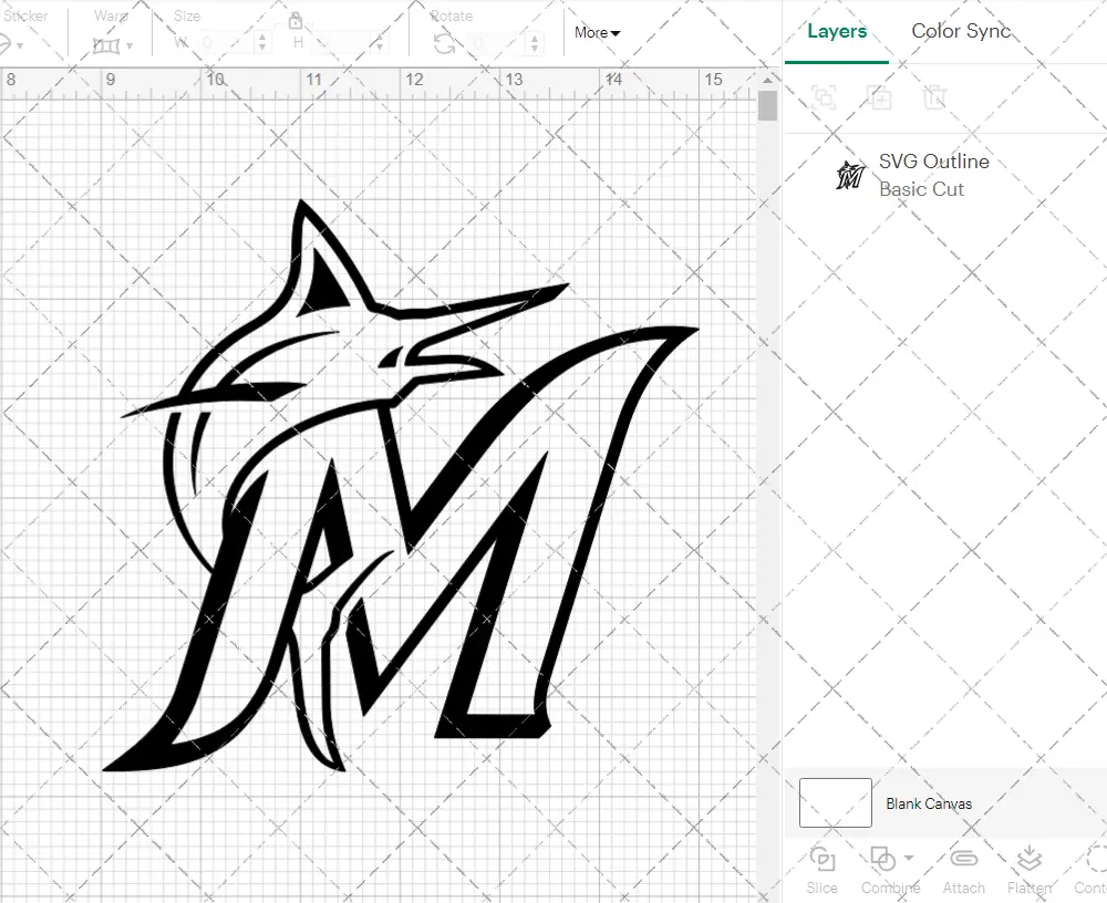 Miami Marlins Alternate 2019, Svg, Dxf, Eps, Png - SvgShopArt