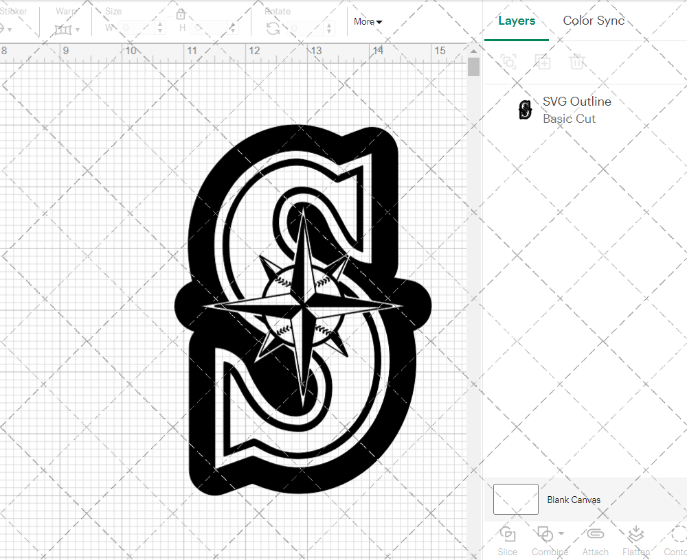 Seattle Mariners Concept 1993 002, Svg, Dxf, Eps, Png - SvgShopArt