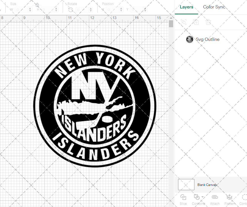 New York Islanders Circle 2017, Svg, Dxf, Eps, Png - SvgShopArt