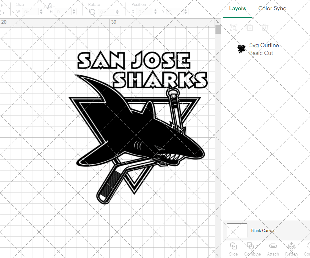 San Jose Sharks Alternate 1998 002, Svg, Dxf, Eps, Png - SvgShopArt