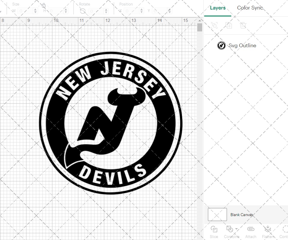 New Jersey Devils Circle 1999, Svg, Dxf, Eps, Png - SvgShopArt