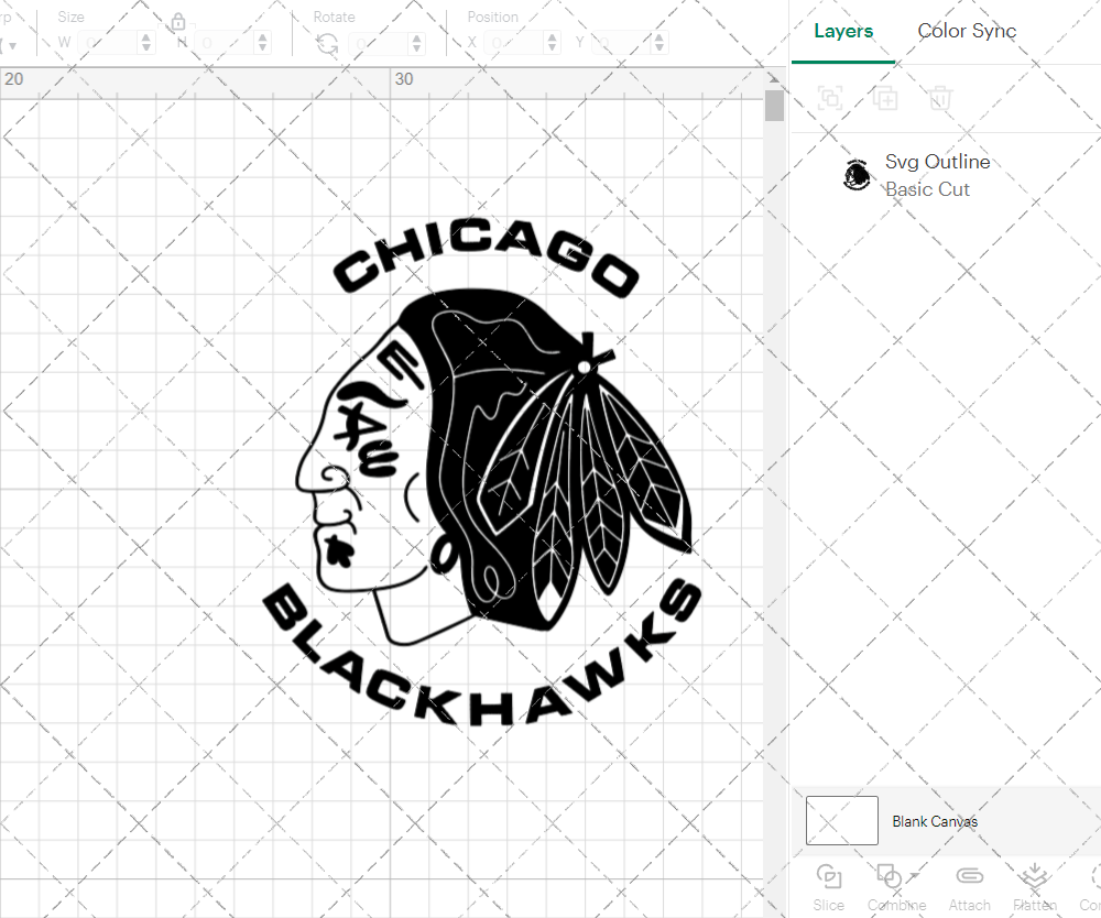 Chicago Blackhawks Alternate 1968, Svg, Dxf, Eps, Png - SvgShopArt