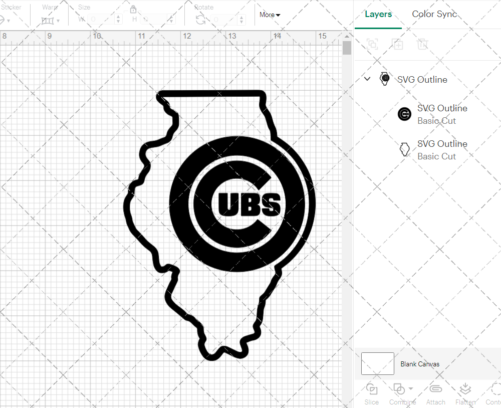 Chicago Cubs Concept 1997 004, Svg, Dxf, Eps, Png - SvgShopArt