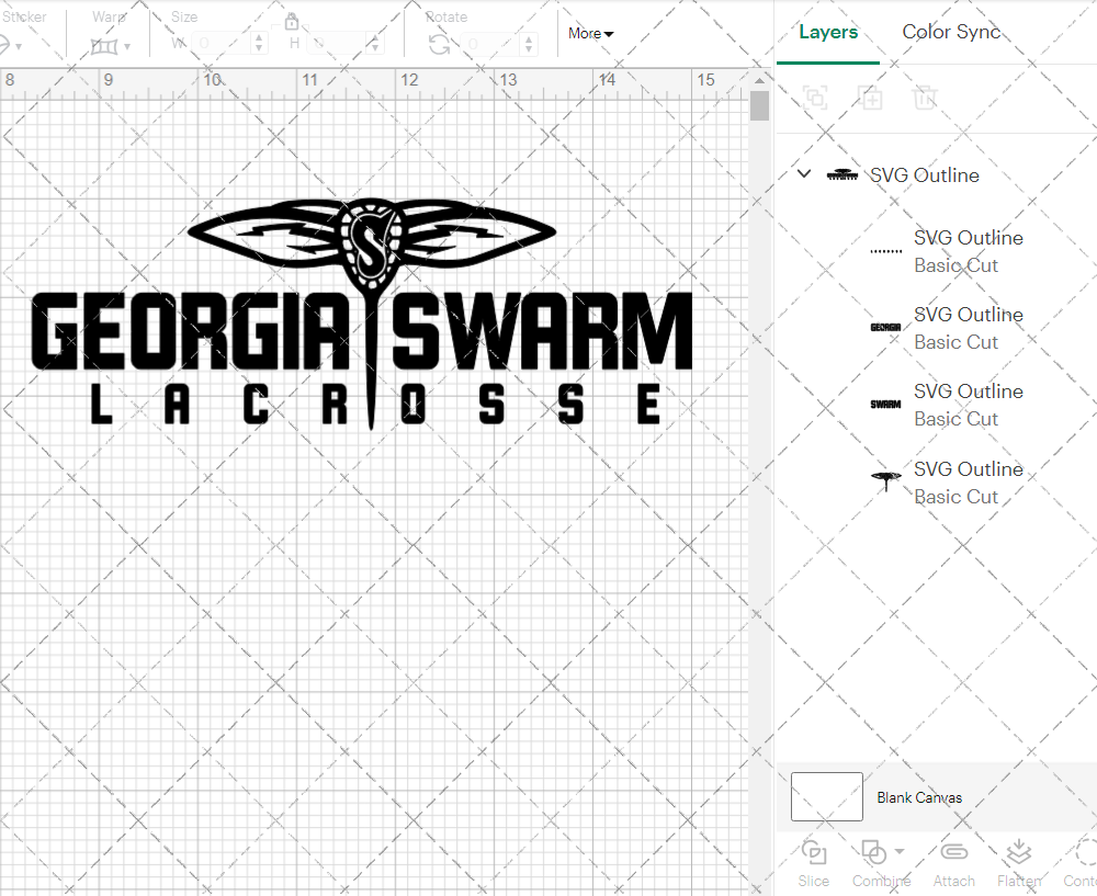 Georgia Swarm Secondary 2019, Svg, Dxf, Eps, Png - SvgShopArt