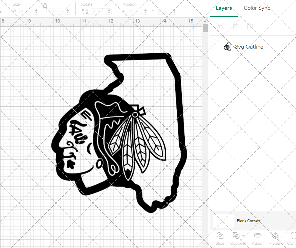 Chicago Blackhawks Concept 1999 002, Svg, Dxf, Eps, Png - SvgShopArt