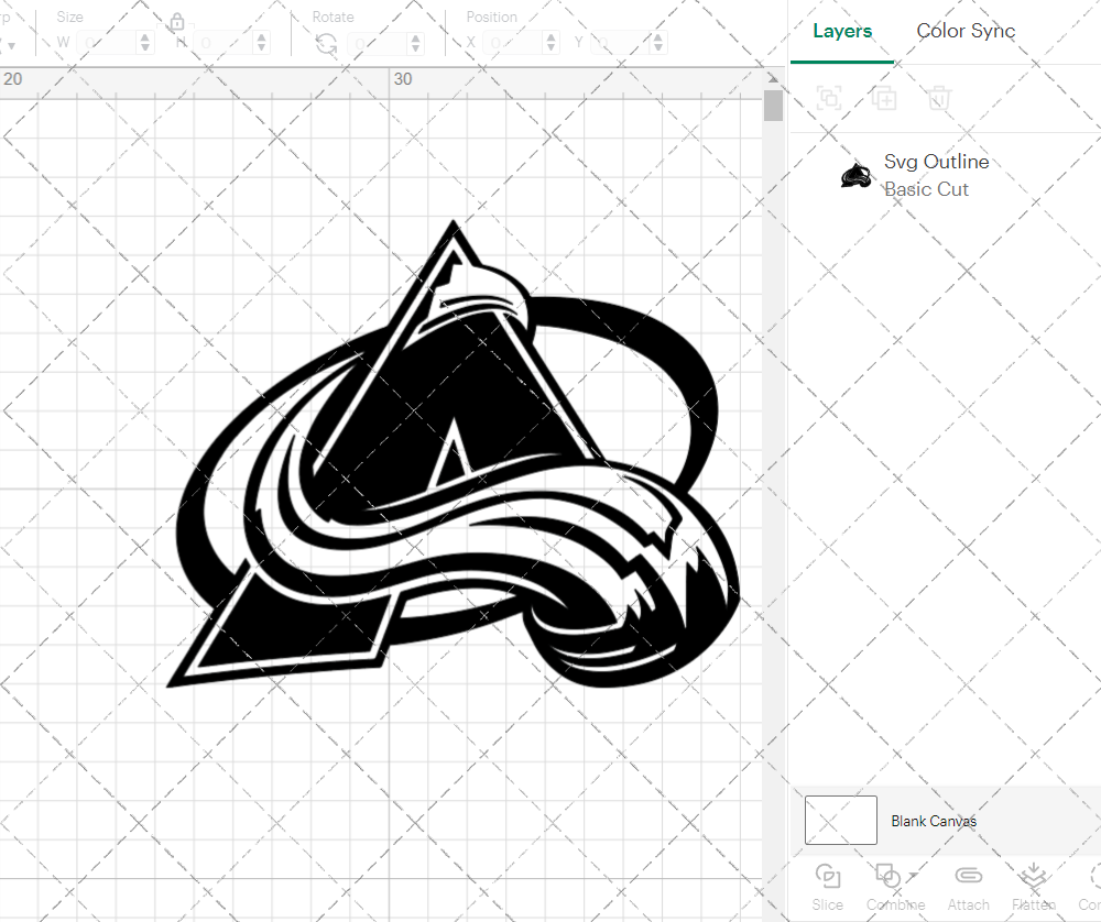 Colorado Avalanche 1999, Svg, Dxf, Eps, Png - SvgShopArt