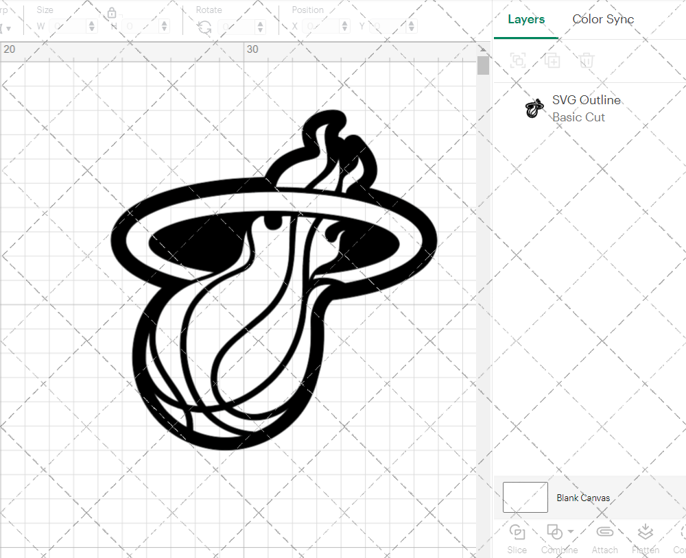 Miami Heat Concept 2008 005, Svg, Dxf, Eps, Png - SvgShopArt