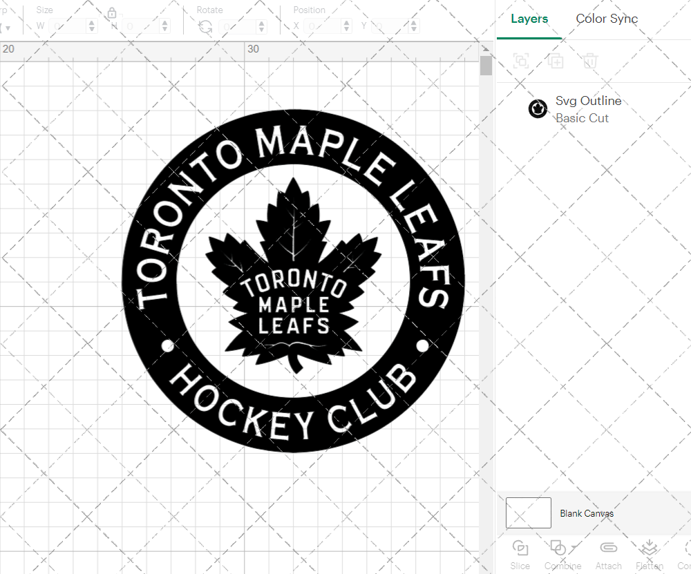 Toronto Maple Leafs Circle 2016 004, Svg, Dxf, Eps, Png - SvgShopArt