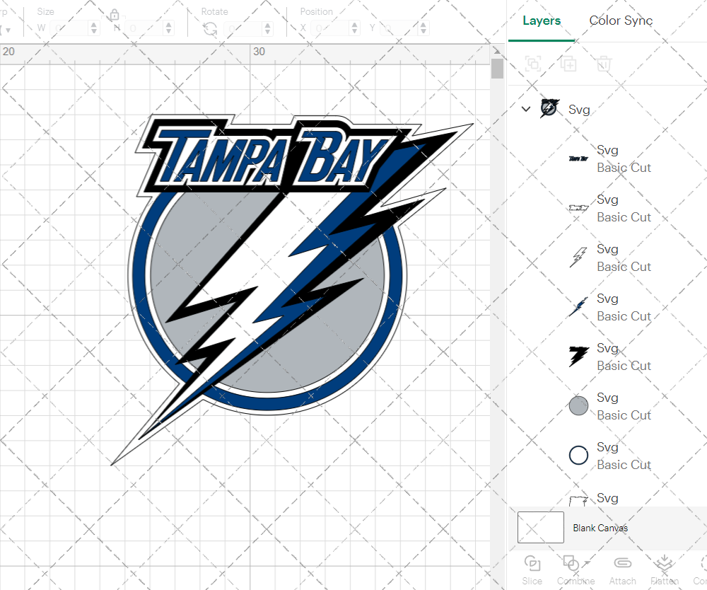 Tampa Bay Lightning 2007, Svg, Dxf, Eps, Png - SvgShopArt