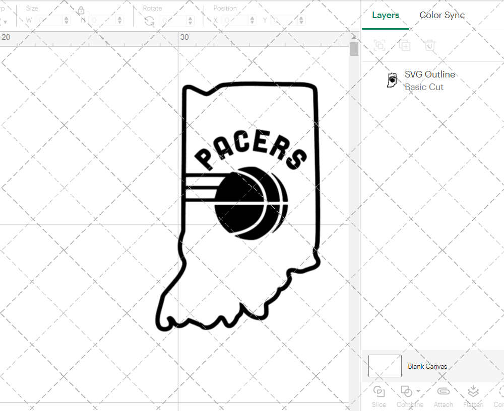 Indiana Pacers Concept 1990, Svg, Dxf, Eps, Png - SvgShopArt