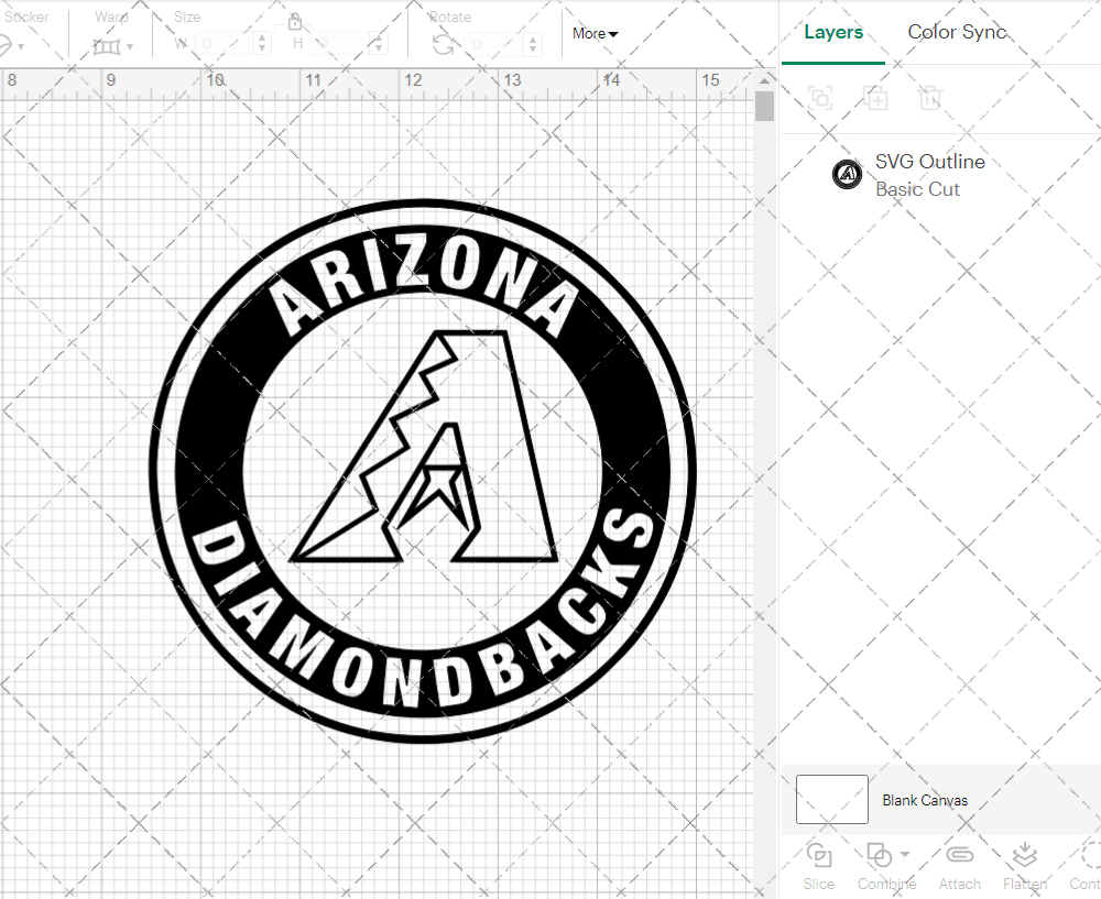 Arizona Diamondbacks Circle 2007 002, Svg, Dxf, Eps, Png - SvgShopArt