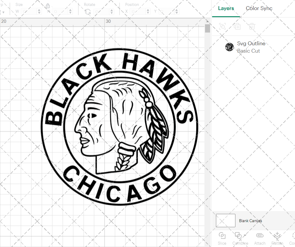 Chicago Blackhawks Alternate 1941 002, Svg, Dxf, Eps, Png - SvgShopArt