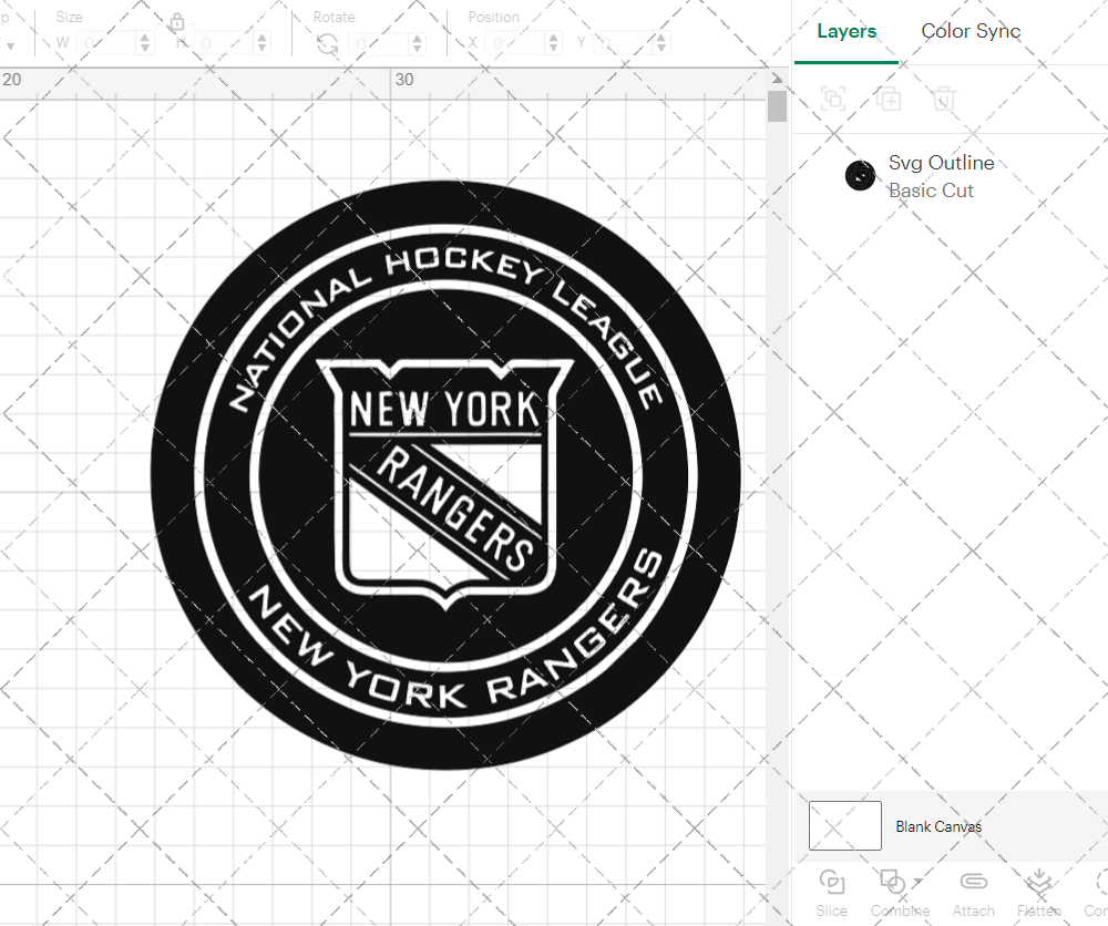 New York Rangers Circle 1971, Svg, Dxf, Eps, Png - SvgShopArt