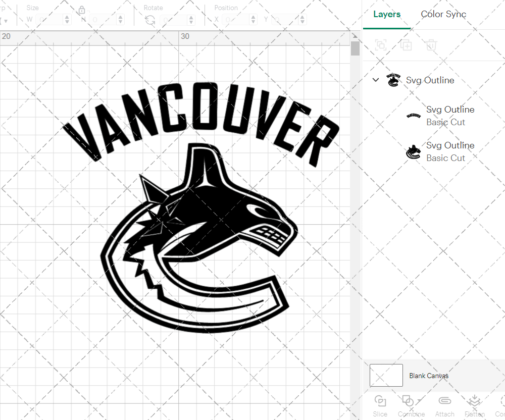 Vancouver Canucks 2007, Svg, Dxf, Eps, Png - SvgShopArt