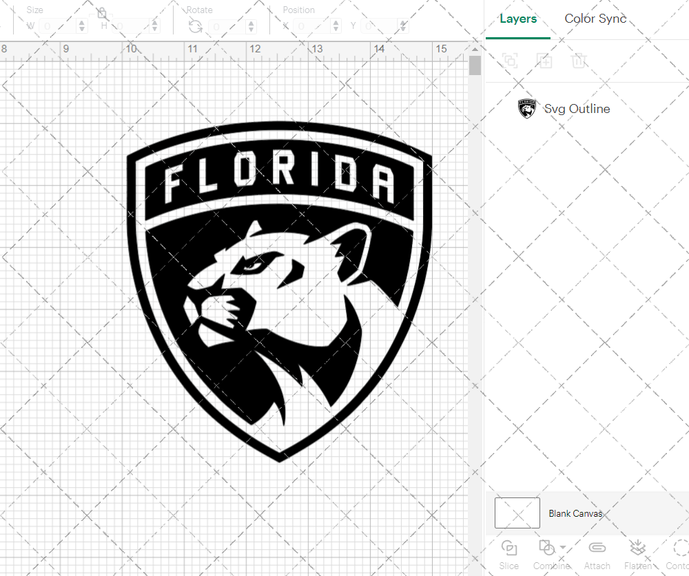 Florida Panthers 2016, Svg, Dxf, Eps, Png - SvgShopArt