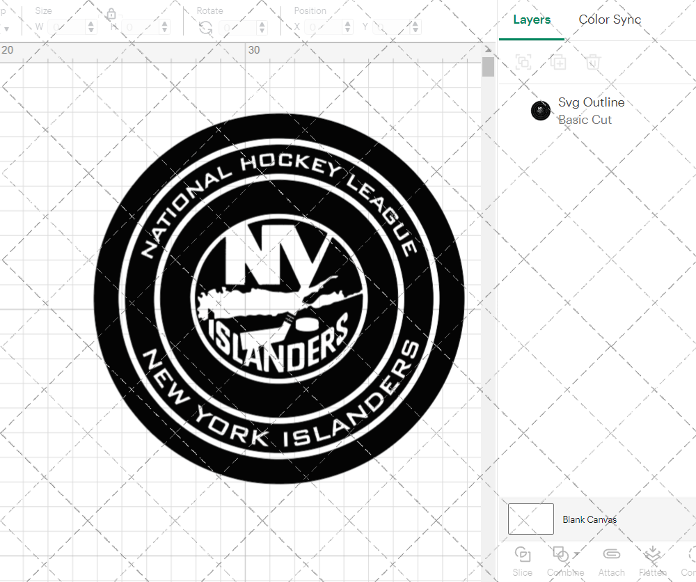 New York Islanders Circle 2010 002, Svg, Dxf, Eps, Png - SvgShopArt