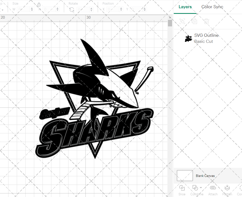 San Jose Sharks Alternate 2008 002, Svg, Dxf, Eps, Png - SvgShopArt