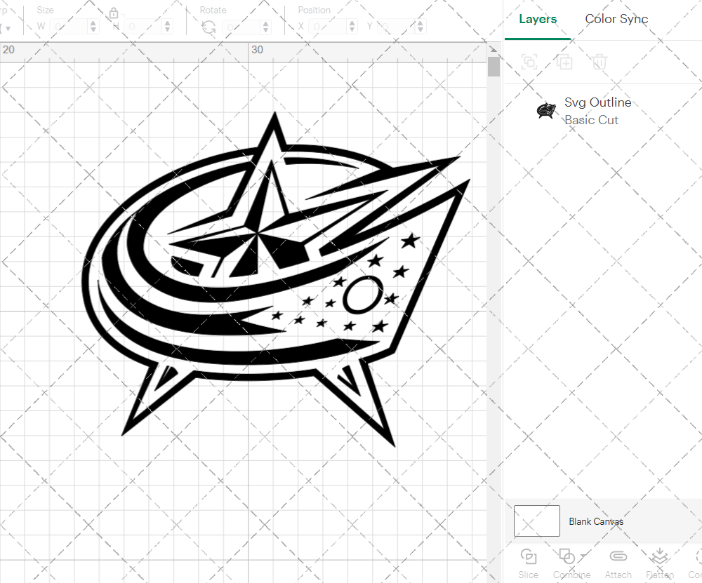 Columbus Blue Jackets Concept 2007 013, Svg, Dxf, Eps, Png - SvgShopArt