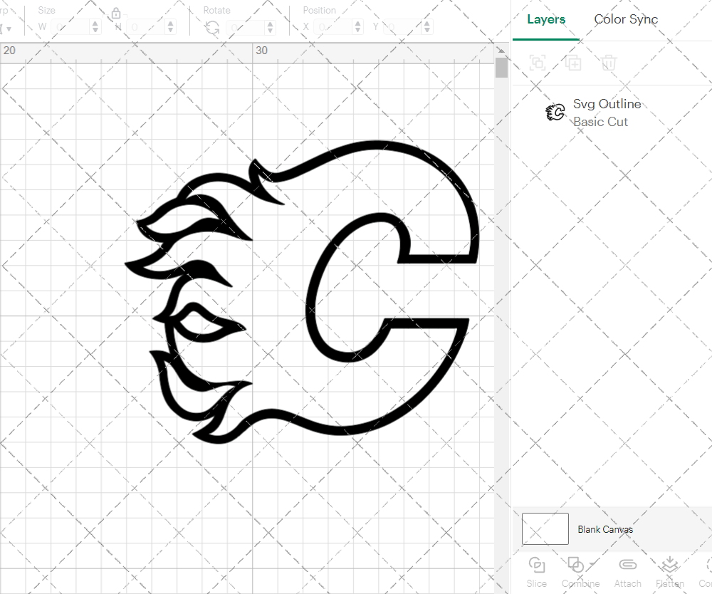 Calgary Flames Concept 2020 004, Svg, Dxf, Eps, Png - SvgShopArt
