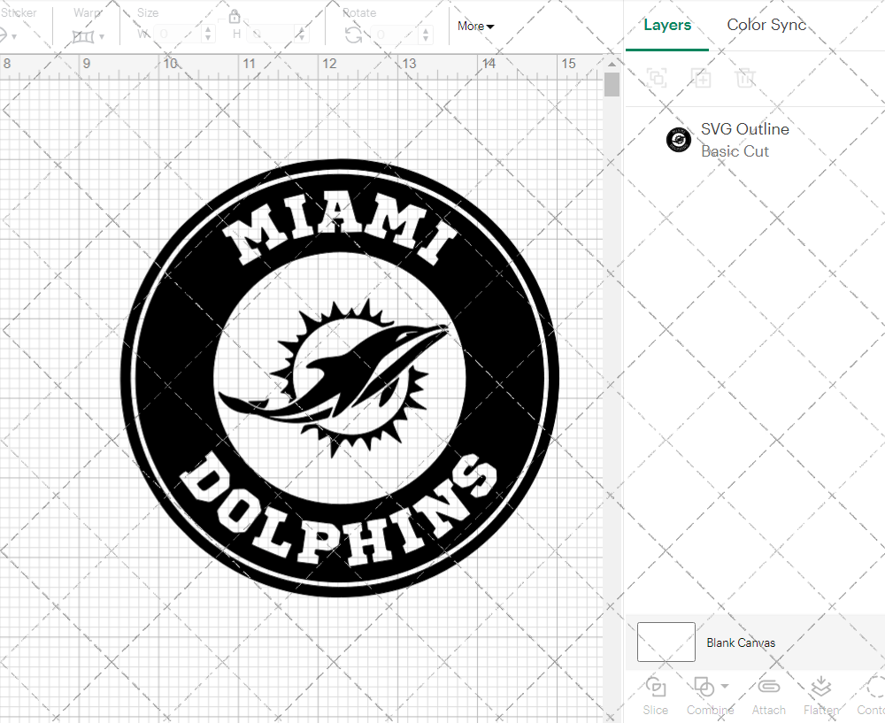 Miami Dolphins Circle 2013 002, Svg, Dxf, Eps, Png - SvgShopArt