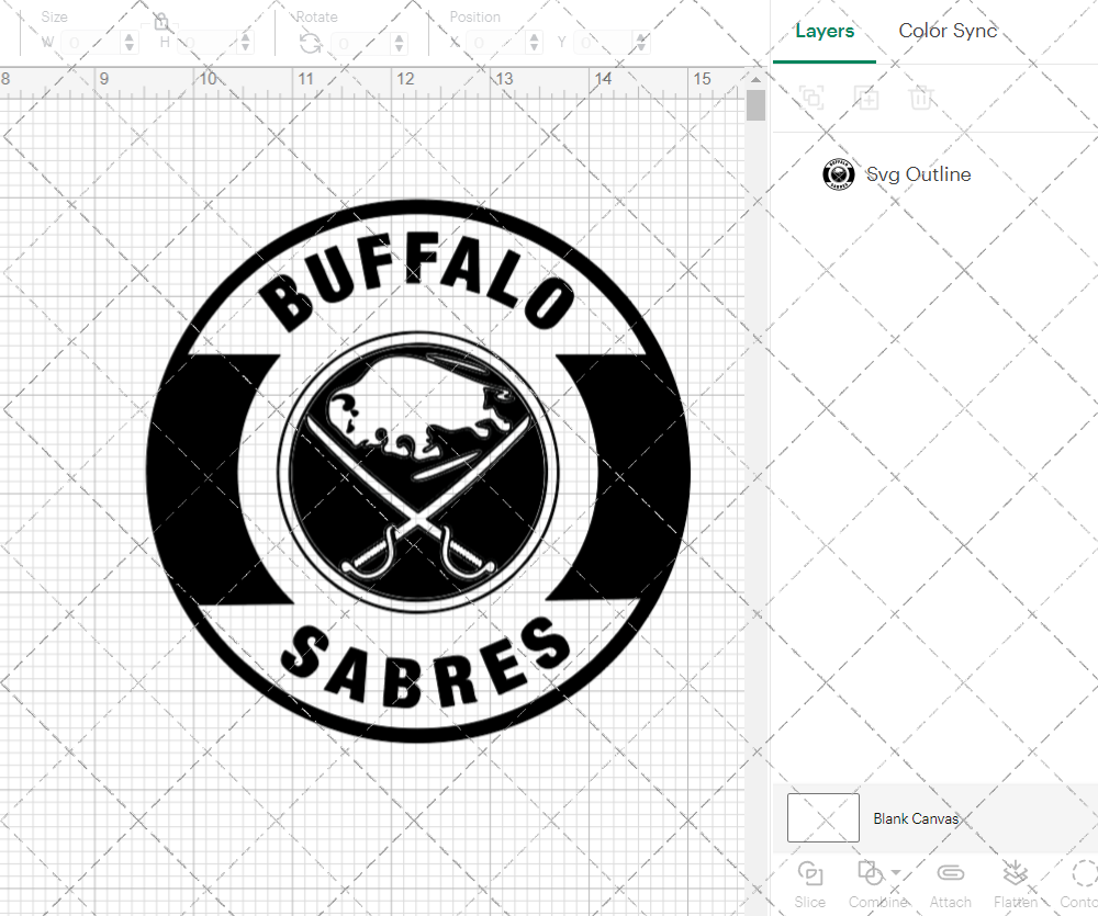 Buffalo Sabres Circle 2010 002, Svg, Dxf, Eps, Png - SvgShopArt