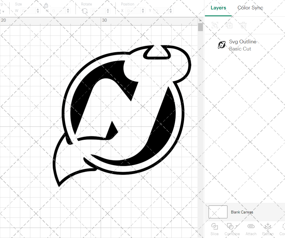 New Jersey Devils Concept 1999 010, Svg, Dxf, Eps, Png - SvgShopArt