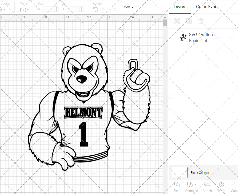 Belmont Bruins Mascot 2013, Svg, Dxf, Eps, Png - SvgShopArt