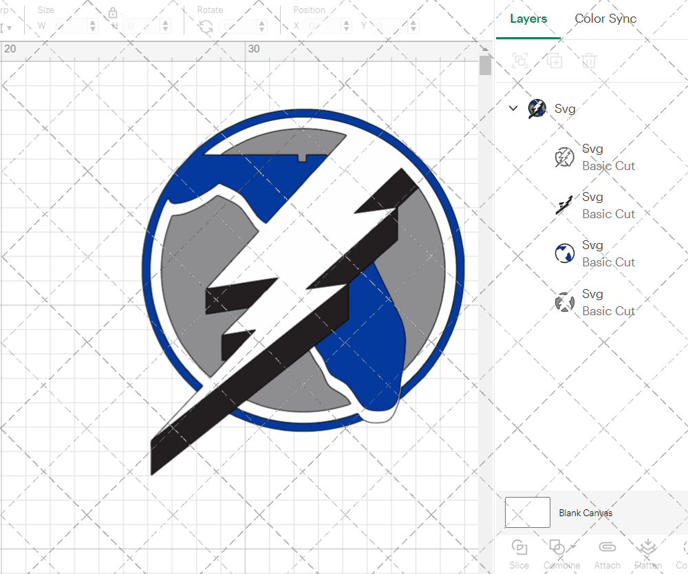 Tampa Bay Lightning Alternate 1992, Svg, Dxf, Eps, Png - SvgShopArt