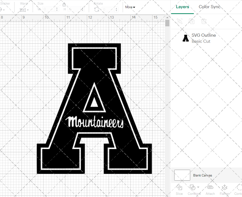 Appalachian State Mountaineers Alternate 2013, Svg, Dxf, Eps, Png - SvgShopArt