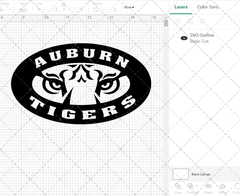 Auburn Tigers Alternate 1997 002, Svg, Dxf, Eps, Png - SvgShopArt