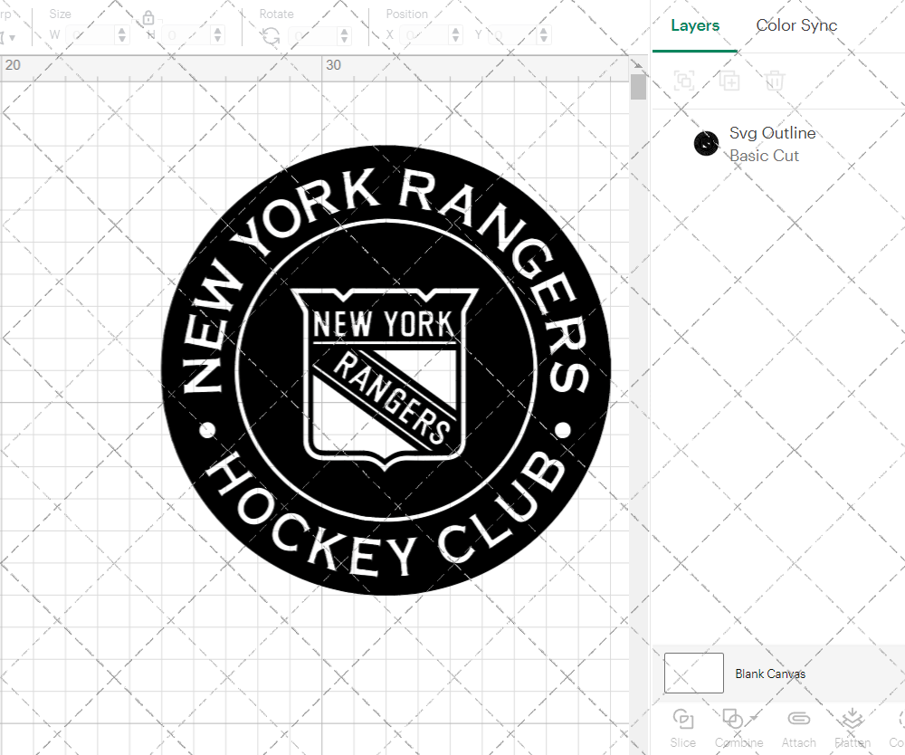 New York Rangers Circle 1999 005, Svg, Dxf, Eps, Png - SvgShopArt