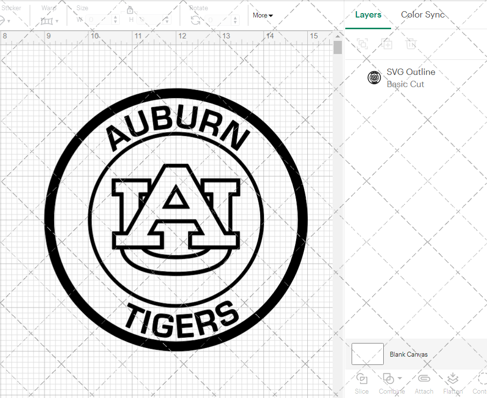 Auburn Tigers Circle 1997, Svg, Dxf, Eps, Png - SvgShopArt