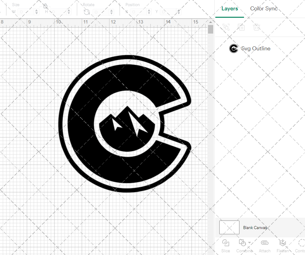 Colorado Avalanche Concept 1999 002, Svg, Dxf, Eps, Png - SvgShopArt