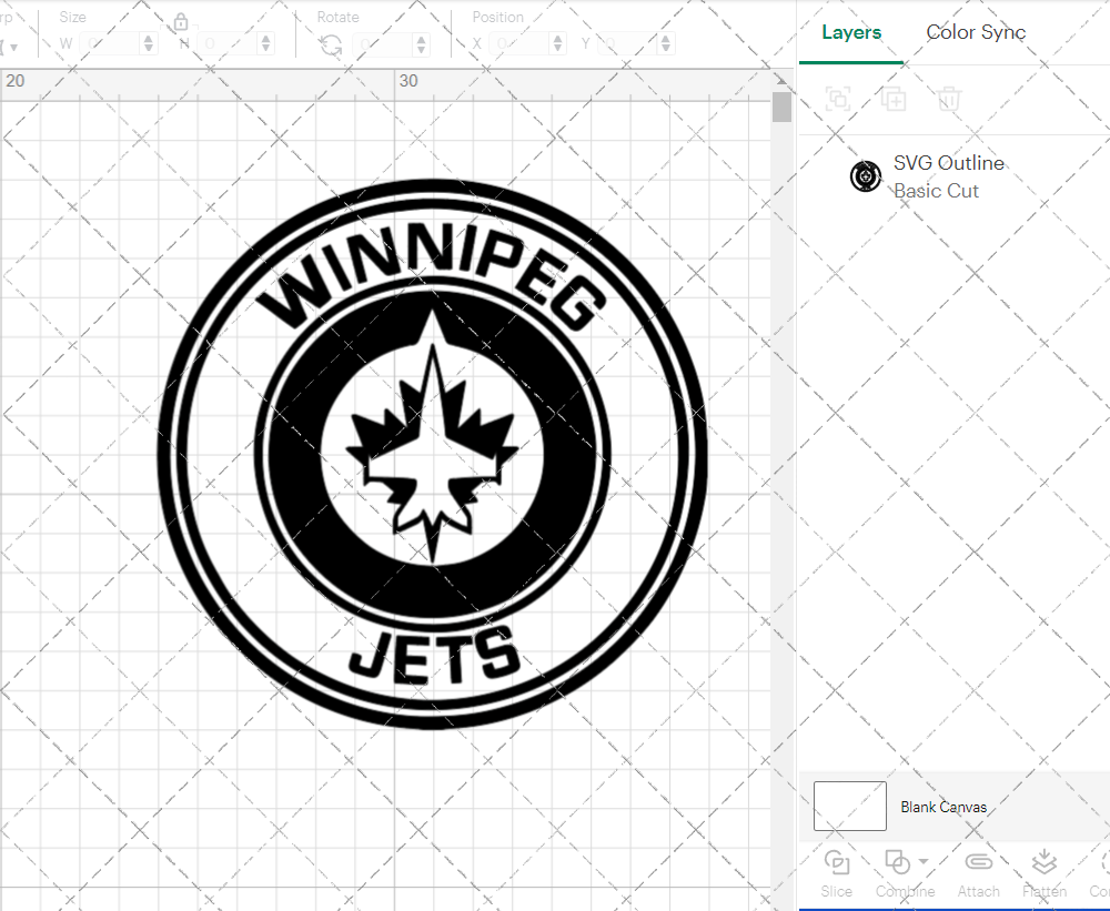 Winnipeg Jets Circle 2011 002, Svg, Dxf, Eps, Png - SvgShopArt