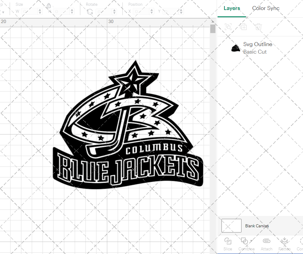 Columbus Blue Jackets Alternate 2000, Svg, Dxf, Eps, Png - SvgShopArt