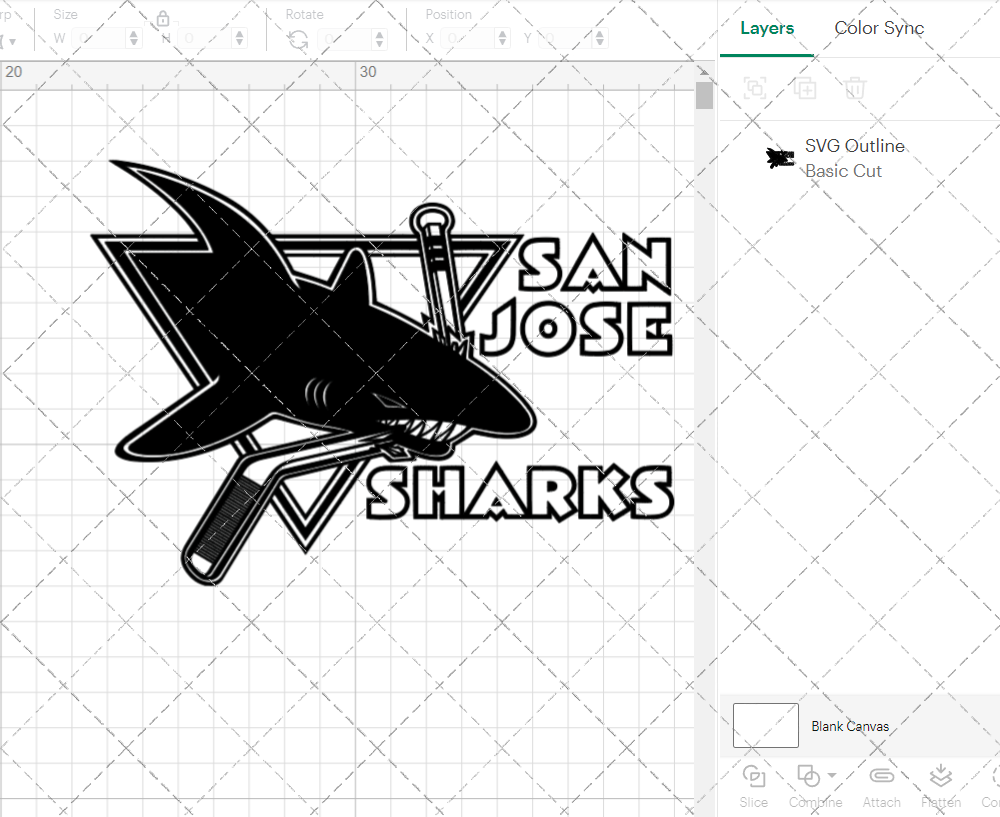 San Jose Sharks Alternate 1998 003, Svg, Dxf, Eps, Png - SvgShopArt