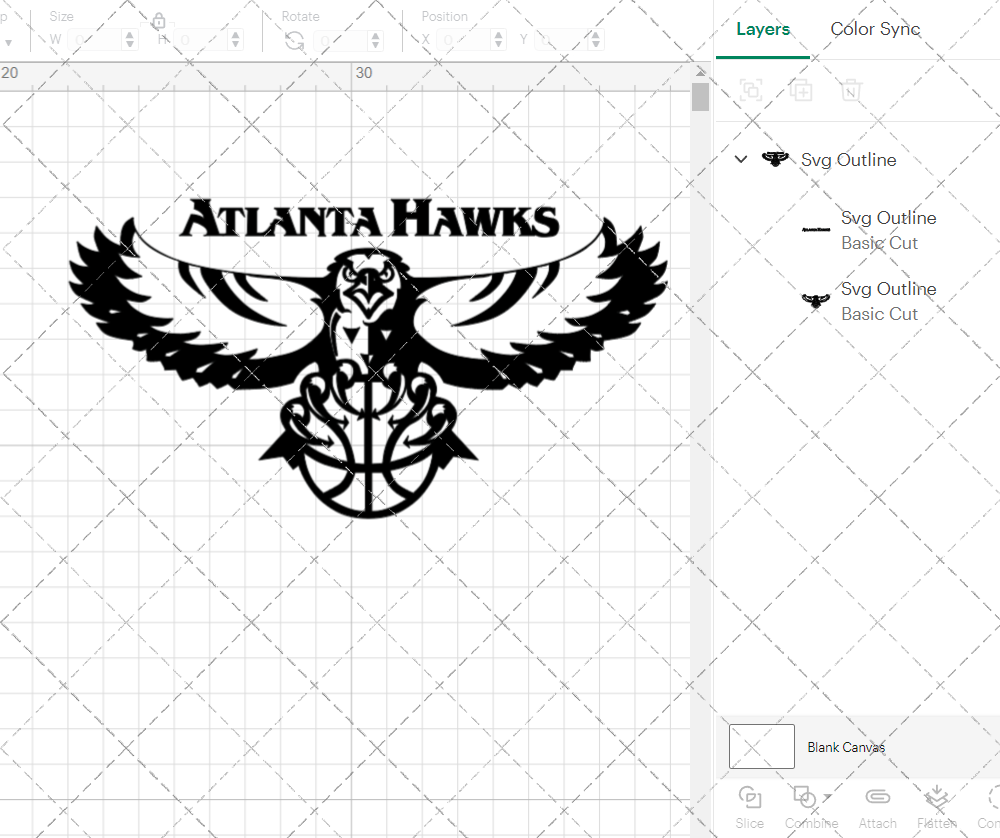 Atlanta Hawks 1995, Svg, Dxf, Eps, Png - SvgShopArt