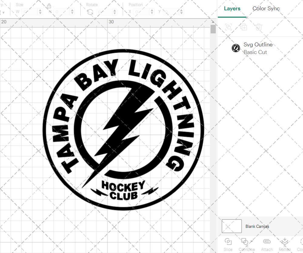 Tampa Bay Lightning Alternate 2018, Svg, Dxf, Eps, Png - SvgShopArt