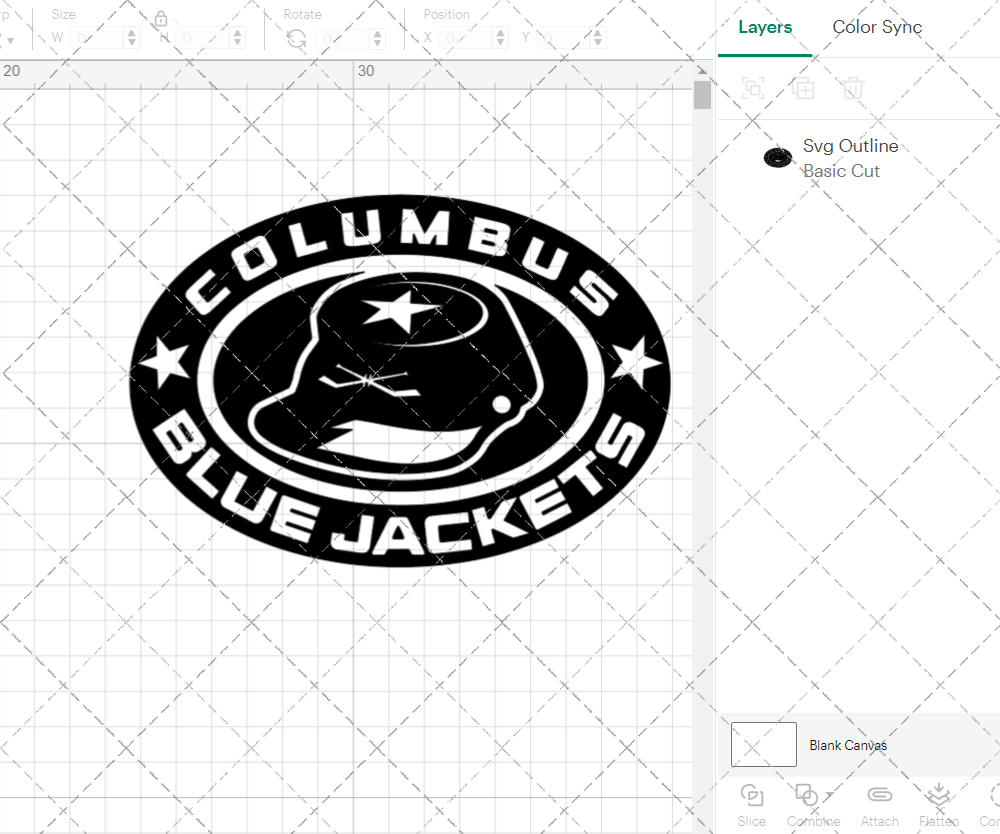 Columbus Blue Jackets Alternate 2003, Svg, Dxf, Eps, Png - SvgShopArt